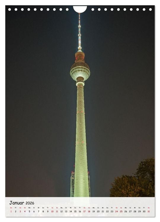 Produktbild: Berlin - Mitten drin! (Wandkalender 2026 DIN A4 hoch), CALVENDO Monatskalender