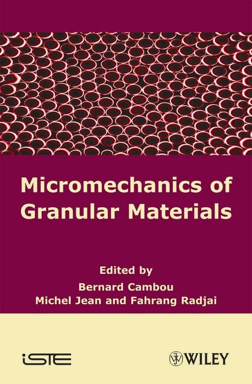 Produktbild: Micromechanics of Granular Materials