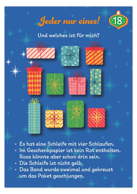 Produktbild: R&auml;tseladventskalender to go 9