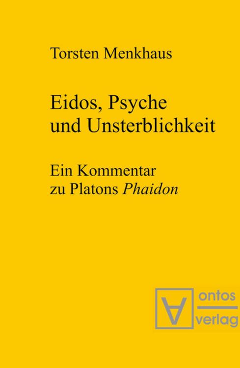 Produktbild: Eidos, Psyche und Unsterblichkeit