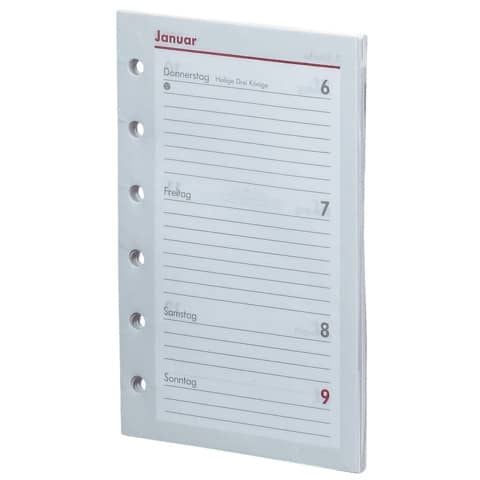 Produktbild: Zeitplaner pocket, A7, Einlagenbl&auml;tter Kalender (Nr.02-0072) 2016