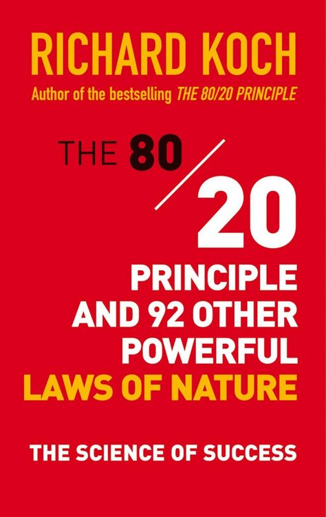 Produktbild: The 80/20 Principle and 92 Other Powerful Laws of Nature