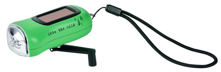Produktbild: Fernweh Dynamo-Solar-Taschenlampe