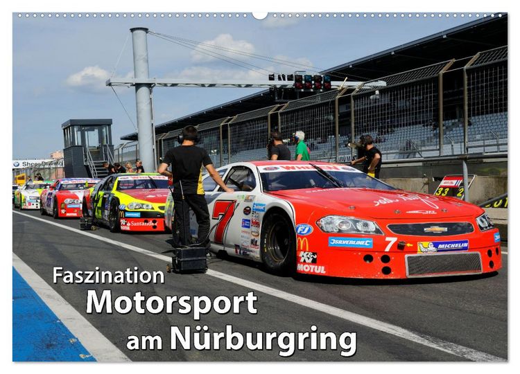 Produktbild: Faszination Motorsport am N&uuml;rburgring (Wandkalender 2026 DIN A2 quer), CALVENDO Monatskalender