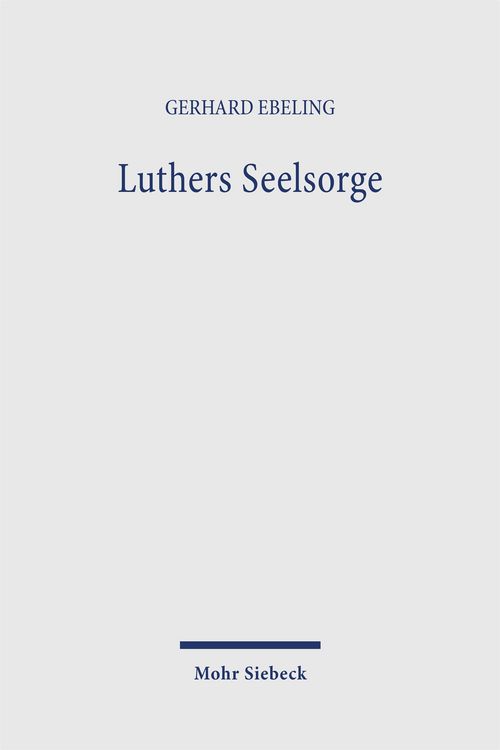 Produktbild: Luthers Seelsorge