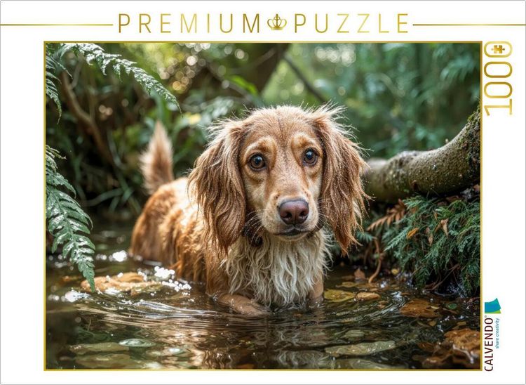 Produktbild: CALVENDO Puzzle Hoffentlich wird das Wasser nicht tiefer | 1000 Teile Lege-Gr&ouml;&szlig;e 64x48cm Foto-Puzzle f&uuml;r gl&uuml;ckliche Stunden