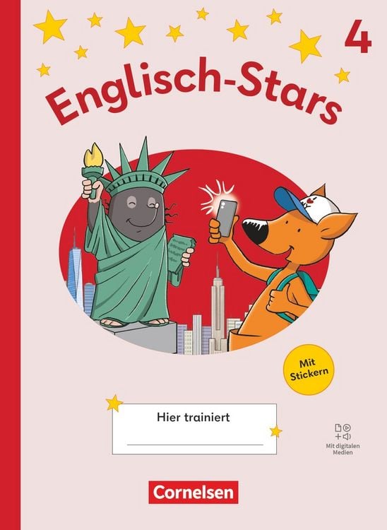 Produktbild: Englisch-Stars 4. Schuljahr - Allgemeine Ausgabe 2025 - Übungsheft