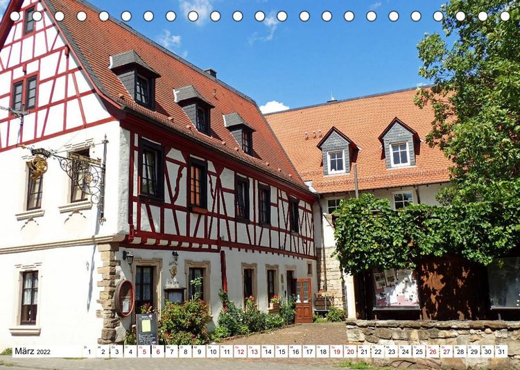 Produktbild: Charmantes Alzey in Rheinhessen (Tischkalender 2022 DIN A5 quer)