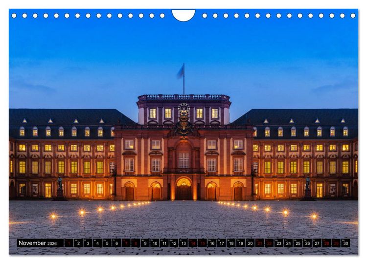 Produktbild: Mannheimer Impressionen. (Wandkalender 2026 DIN A4 quer), CALVENDO Monatskalender
