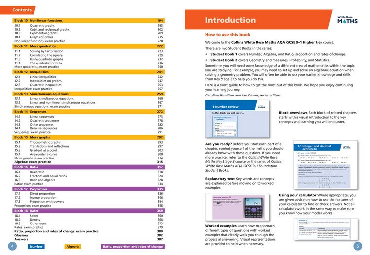 Produktbild: White Rose Aqa Gcse High Sb1