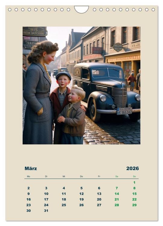 Produktbild: Gute alte Zeit der sechziger Jahre (Wandkalender 2026 DIN A4 hoch), CALVENDO Monatskalender