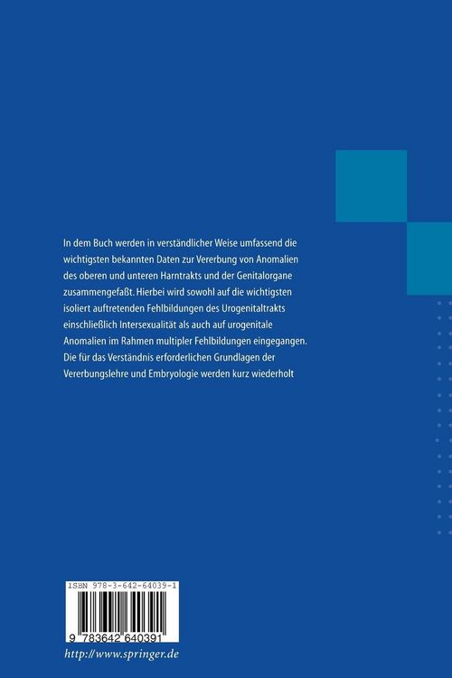 Produktbild: Genetik von Krankheiten des Urogenitalsystems