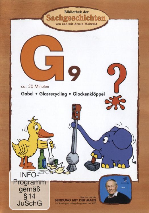 Produktbild: G9 - Gabel/Glasrecycling/Glockenkl&ouml;ppel (Bibliothek der Sachgeschichten)