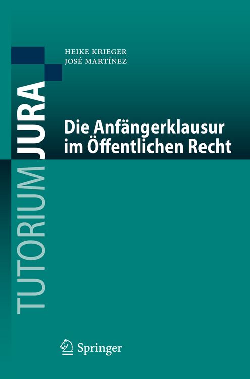 Produktbild: Die Anf&auml;ngerklausur im &Ouml;ffentlichen Recht