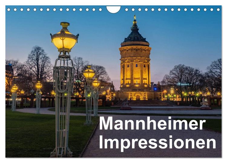 Produktbild: Mannheimer Impressionen. (Wandkalender 2026 DIN A4 quer), CALVENDO Monatskalender