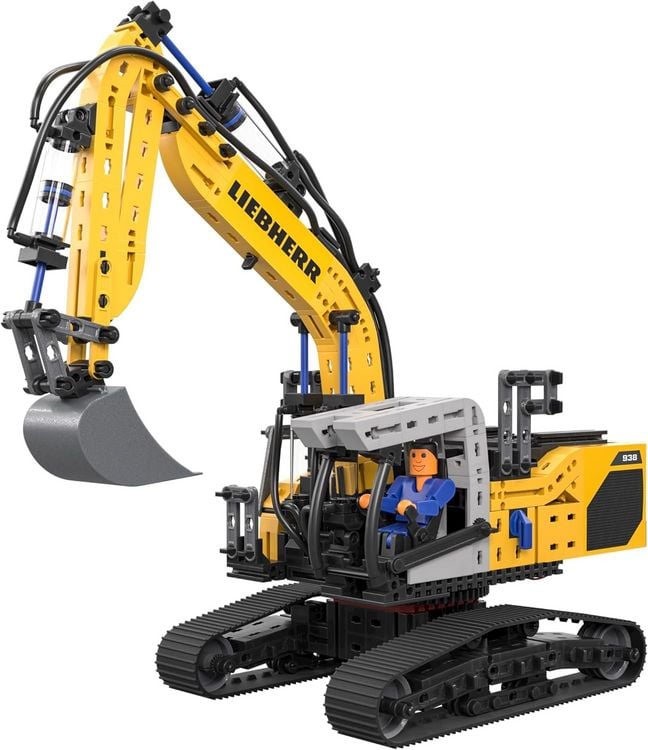 Produktbild: Fischertechnik 576450 - Liebherr R 938 Pneumatischer Bagger, Bausatz, Konstruktionsspielzeug