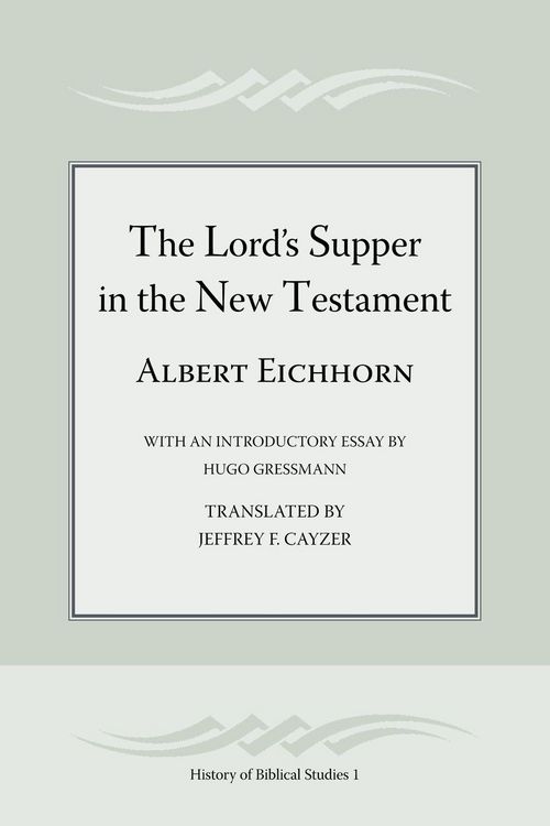 Produktbild: The Lord's Supper in the New Testament