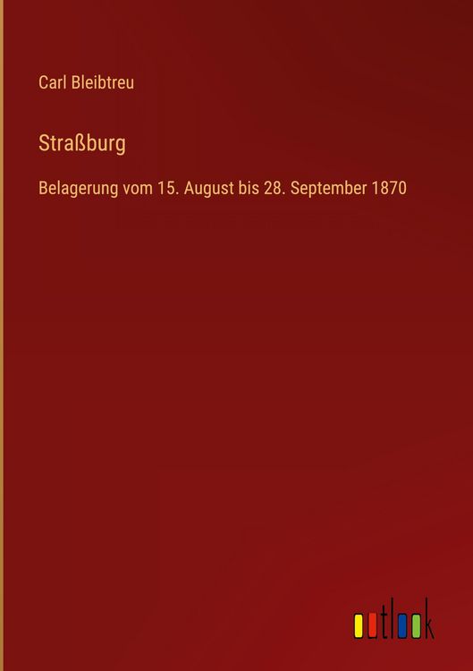 Produktbild: Stra&szlig;burg