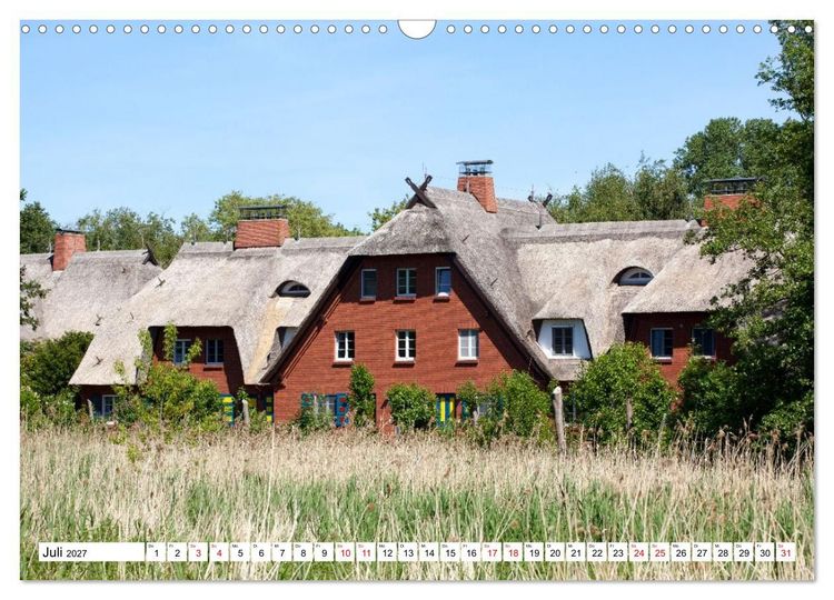 Produktbild: Fischland-Dar&szlig;-Zingst - Momente einer Reise (Wandkalender 2027 DIN A3 quer), CALVENDO Monatskalender