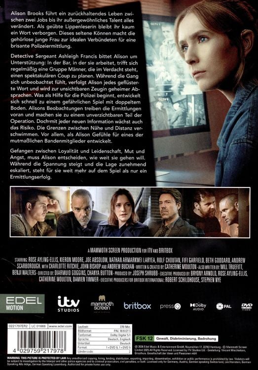Produktbild: Code of Silence - T&ouml;dliches Schweigen [2 DVDs]