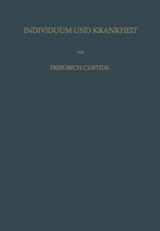 Produktbild: Individuum und Krankheit