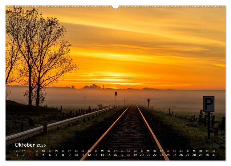 Produktbild: Westk&uuml;ste - Zwischen St. Peter Ording, B&uuml;sum und Elbe (Wandkalender 2026 DIN A2 quer), CALVENDO Monatskalender