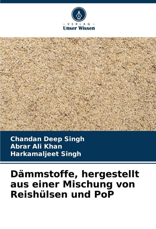 Produktbild: D&auml;mmstoffe, hergestellt aus einer Mischung von Reish&uuml;lsen und PoP