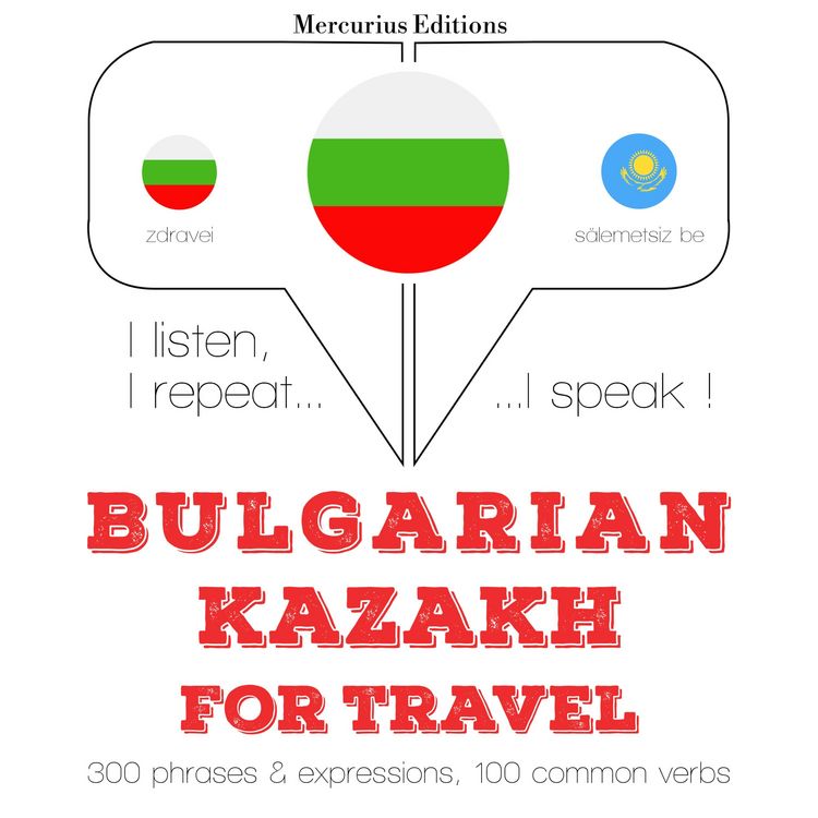 Produktbild: Travel words and phrases in Kazakh