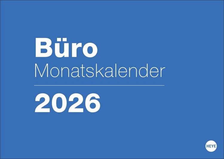 Bild vom Artikel Büro Monatsplaner 2026 vom Autor Heye