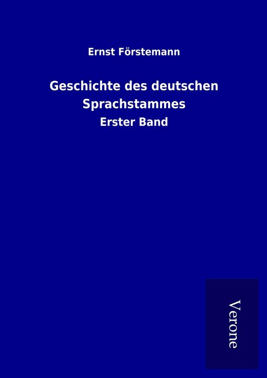 Produktbild: Geschichte des deutschen Sprachstammes