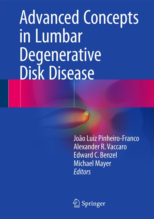 Produktbild: Advanced Concepts in Lumbar Degenerative Disk Disease