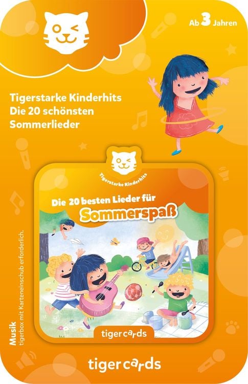 Produktbild: Tiger Media - Tigercards - Die 20 schönsten Sommerlieder Vol.1