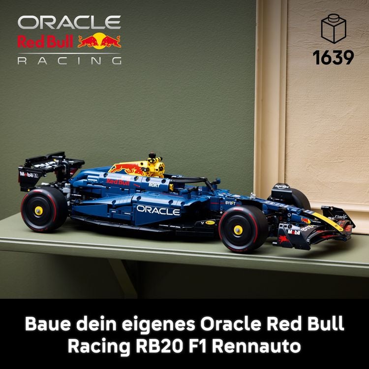 Produktbild: LEGO Technic Oracle Red Bull Racing RB20 F1 Rennauto zum Sammeln 42206