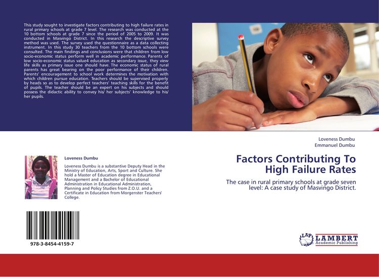Produktbild: Factors Contributing To High Failure Rates