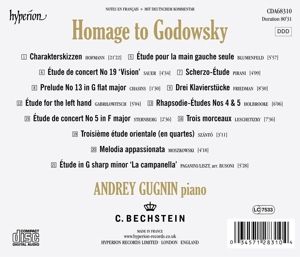 Produktbild: Homage to Godowsky-Werke f&uuml;r Klavier