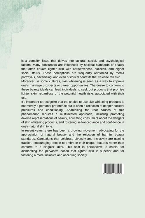 Produktbild: Buying Whiteness: Why Consumers Choose Skin Whitening Products