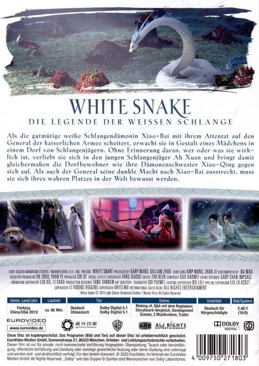 Produktbild: White Snake - Die Legende der wei&szlig;en Schlange