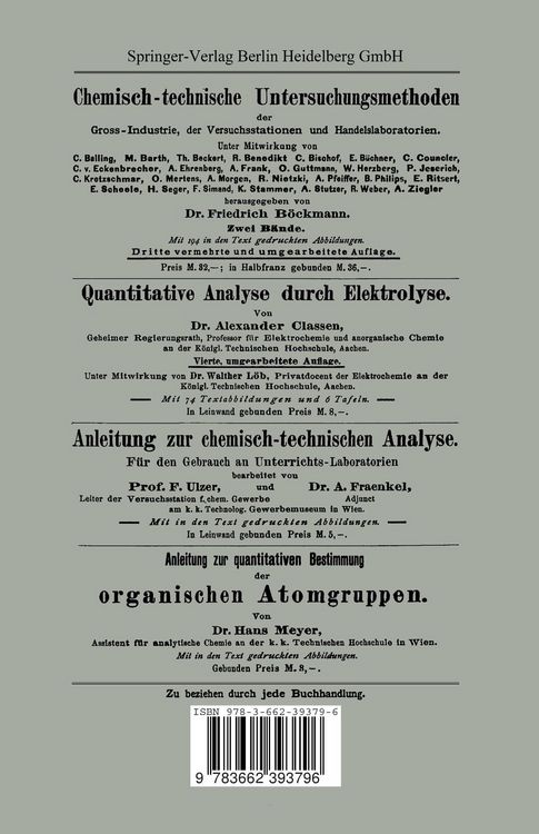 Produktbild: Die Fabrikation der Weins&auml;ure