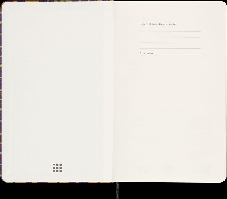 Produktbild: Moleskine Silk Notizbuch large/A5, liniert, fester Einband, gelb