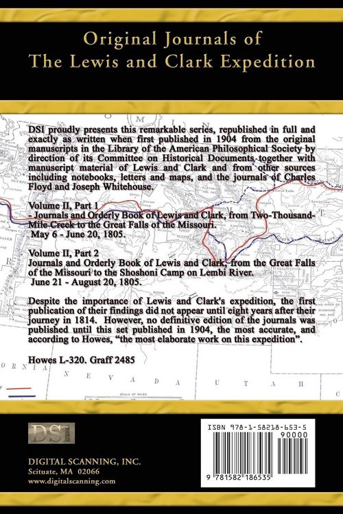 Produktbild: Original Journals of the Lewis and Clark Expedition