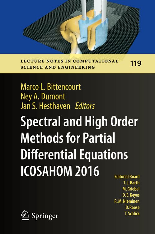 Produktbild: Spectral and High Order Methods for Partial Differential Equations ICOSAHOM 2016