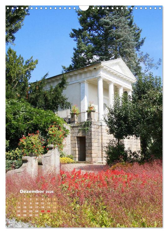 Produktbild: W&ouml;rlitzer Park und Luisium - Eine romantische Reise (Wandkalender 2026 DIN A3 hoch), CALVENDO Monatskalender