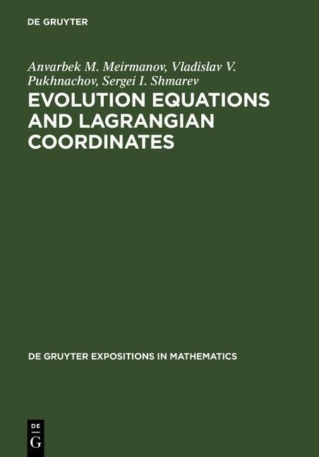 Produktbild: Evolution Equations and Lagrangian Coordinates