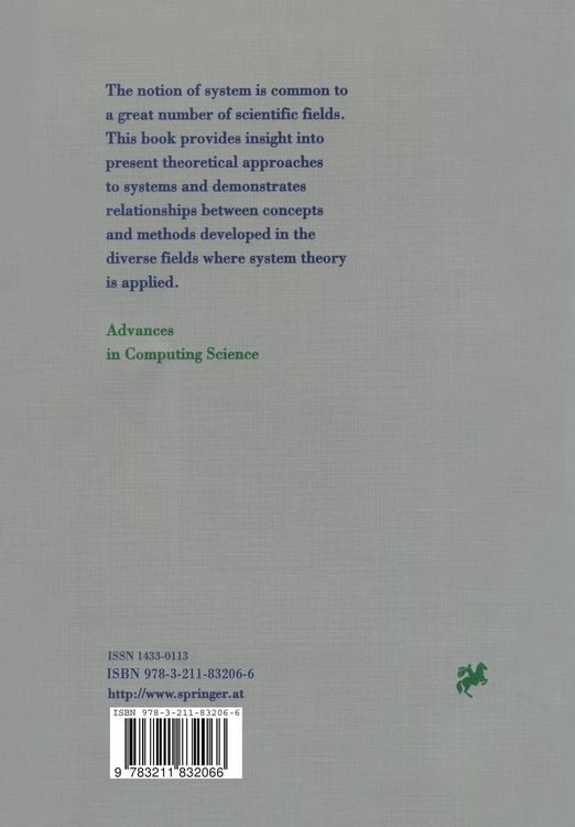 Produktbild: Systems: Theory and Practice