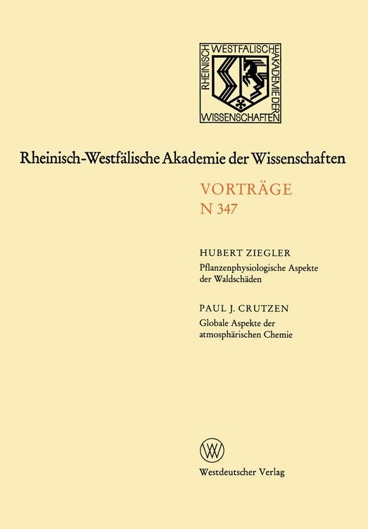 Produktbild: Rheinisch-Westf&auml;lische Akademie der Wissenschaften