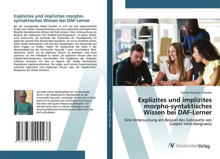 Produktbild: Explizites und implizites morpho-syntaktisches Wissen bei DAF-Lerner