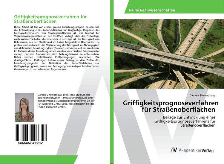 Produktbild: Griffigkeitsprognoseverfahren f&uuml;r Stra&szlig;enoberfl&auml;chen