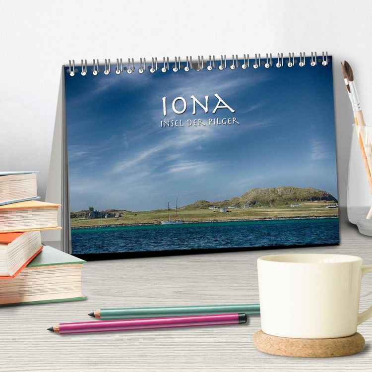 Produktbild: Iona. Insel der Pilger (Tischkalender 2026 DIN A5 quer), CALVENDO Monatskalender