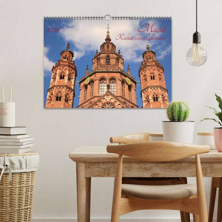 Produktbild: Mainz Kultur und Lebenslust (Wandkalender 2026 DIN A3 quer), CALVENDO Monatskalender