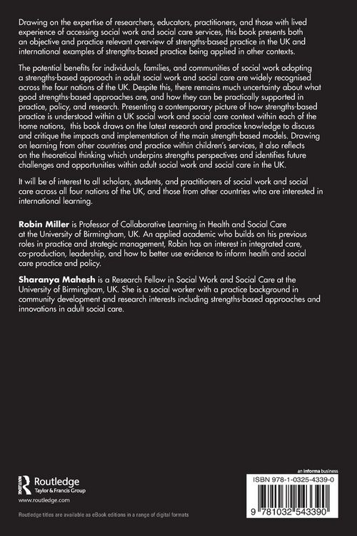 Produktbild: Strengths-Based Practice in Adult Social Work and Social Care